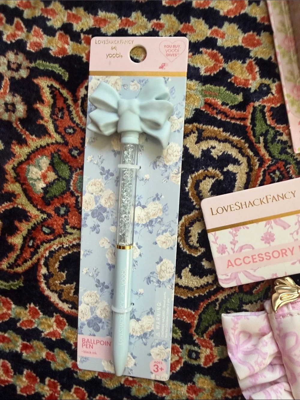 LoveShackFancy x Yoobi school supplies set